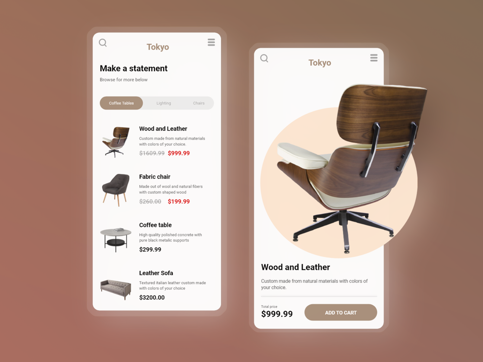 Furniture App Concept By Plangu Mihai On Dribbble   Furniture App2 4x 