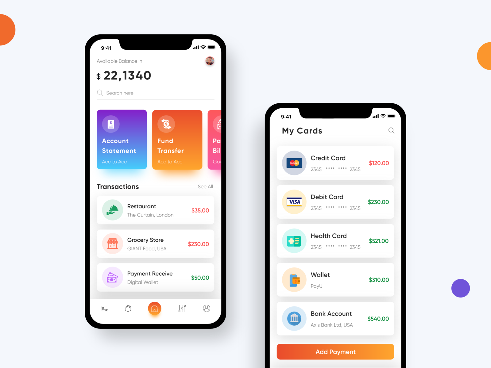 Banking app