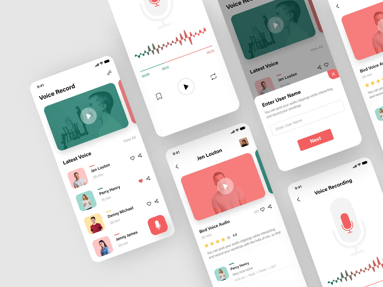 Voice Recorder App By Manoj Dalvadi For Mindinventory On Dribbble 1260