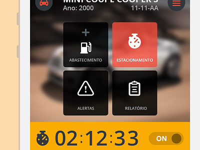 MeuCarro app automotive car car manager fuel meucarro parking timer vehicle