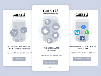 GuestU Phone onboarding