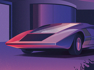 Illustration Lancia Stratos HF Zero