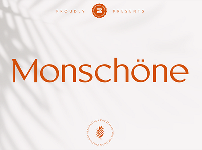 Monschone Luxury font elegant font exclusive fancy font fashion font fontype gold jewelry logo logo designs luxury luxury font mid century modern packaging pretty sans serif serif font signature typeface