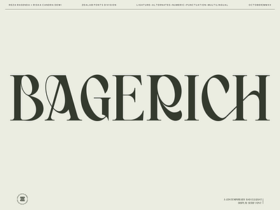 Bagerich Font
