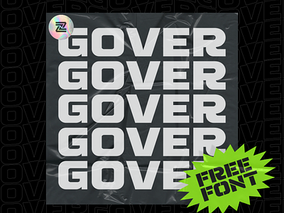 GOVER FREE FONT!
