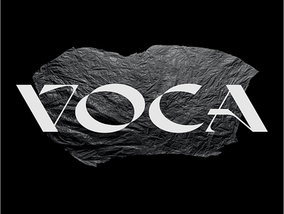 VOCA - Multi Purpose Display Font branding design display font font lettering logo logo designs minimalist serif type typeface