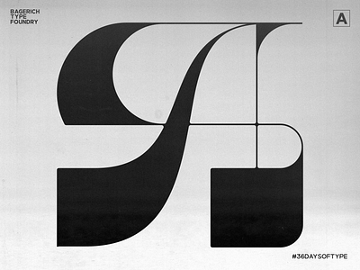 LETTER A FOR #36DAYSOFTYPE 36days a 36daysoftype branding design display font font illustration logo logo designs minimalist modern ui