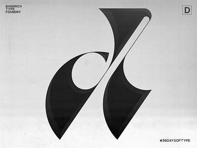 D for #36daysoftype 36days d 36daysoftype 3d branding d design display font font graphic design illustration logo logo designs logotype minimalist modern monogram typeface ui