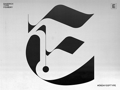 E for #36daysoftype 36days e 36daysoftype branding design display font font illustration logo logo designs minimalist modern monogram ui wordmark