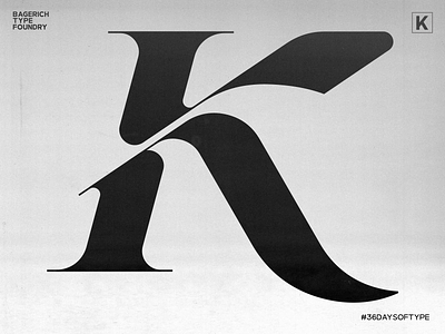 k #36DAYSOFTYPE #36DAYS_k 36days k 36daysoftype branding design display font font illustration logo logo designs minimalist modern monogram