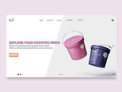 Painting Bucket app branding design icon ios typography ui ux web website