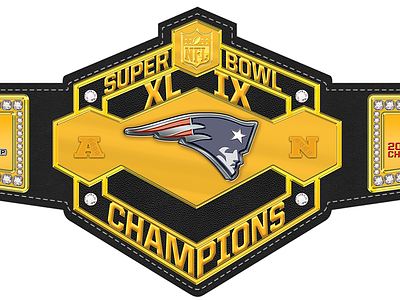 Super Bowl Title Belt