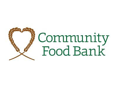Community Food Bank branding design logo non-profit