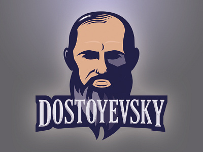 Ode to Fyodor author design dostoyevsky fyodor graphic illustration portrait russia