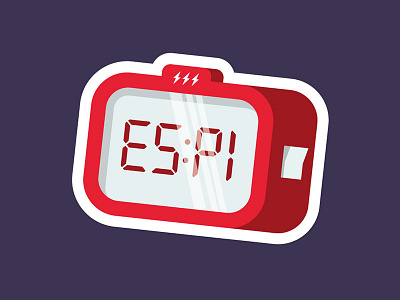 Sticker Alarm Clock