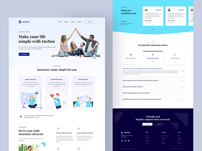 Insyou - Insurance Landing Page