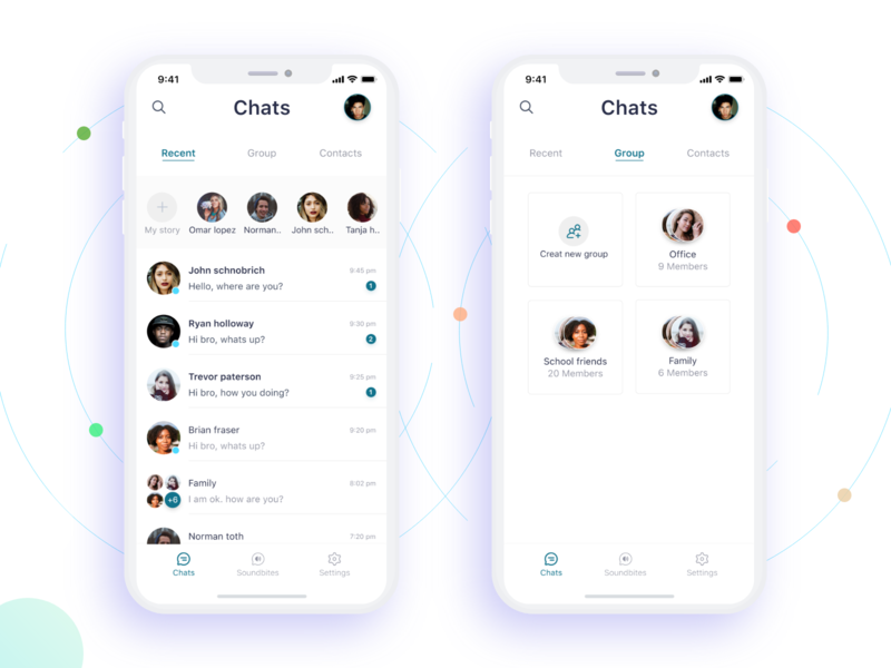 soundbite chat (SB) by Hasan Al Banna on Dribbble