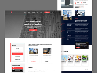 Real Estate aesthetic beautiful branding construction design illustration minimal premium projects real estate ui ux web website