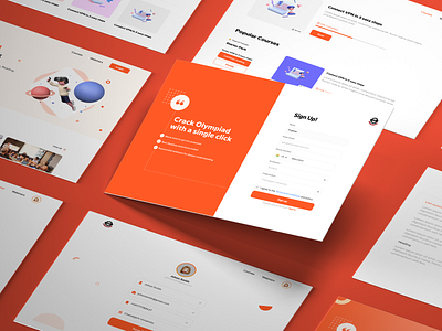 Sign Up branding design minimal sign up ui ux vector web website