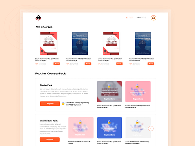 My courses aesthetic branding clean courses design education exam minimal online courses online exams product design simple study study material studying ui ux web webapp website