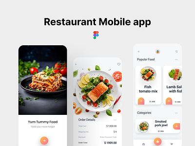 Resturant app UI