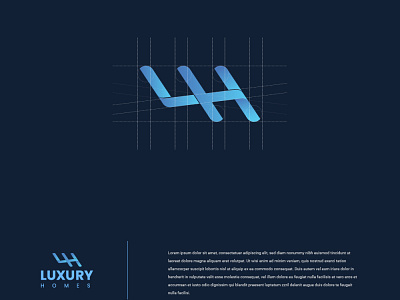 Luxury Logo brand identity branding corporate branding grid layout grid logo letter logo logo logo design logos logotype luxury logo