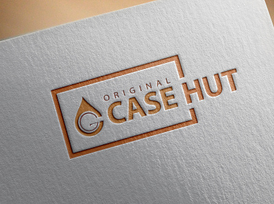 Original Case Hut Logo branding corporate branding corporate design creative logo letter logo logo logo design logo design concept logo designer logos logotype