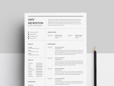 Resume clean resume creative resume curriculum vitae cv template download download mockup free modern modern resume professional resume resume template template