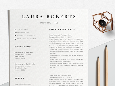 Professional Resume Design | Photoshop Resume Template clean resume creative resume curriculum vitae cv template design modern modern resume photoshop professional professional logo resume resume template template