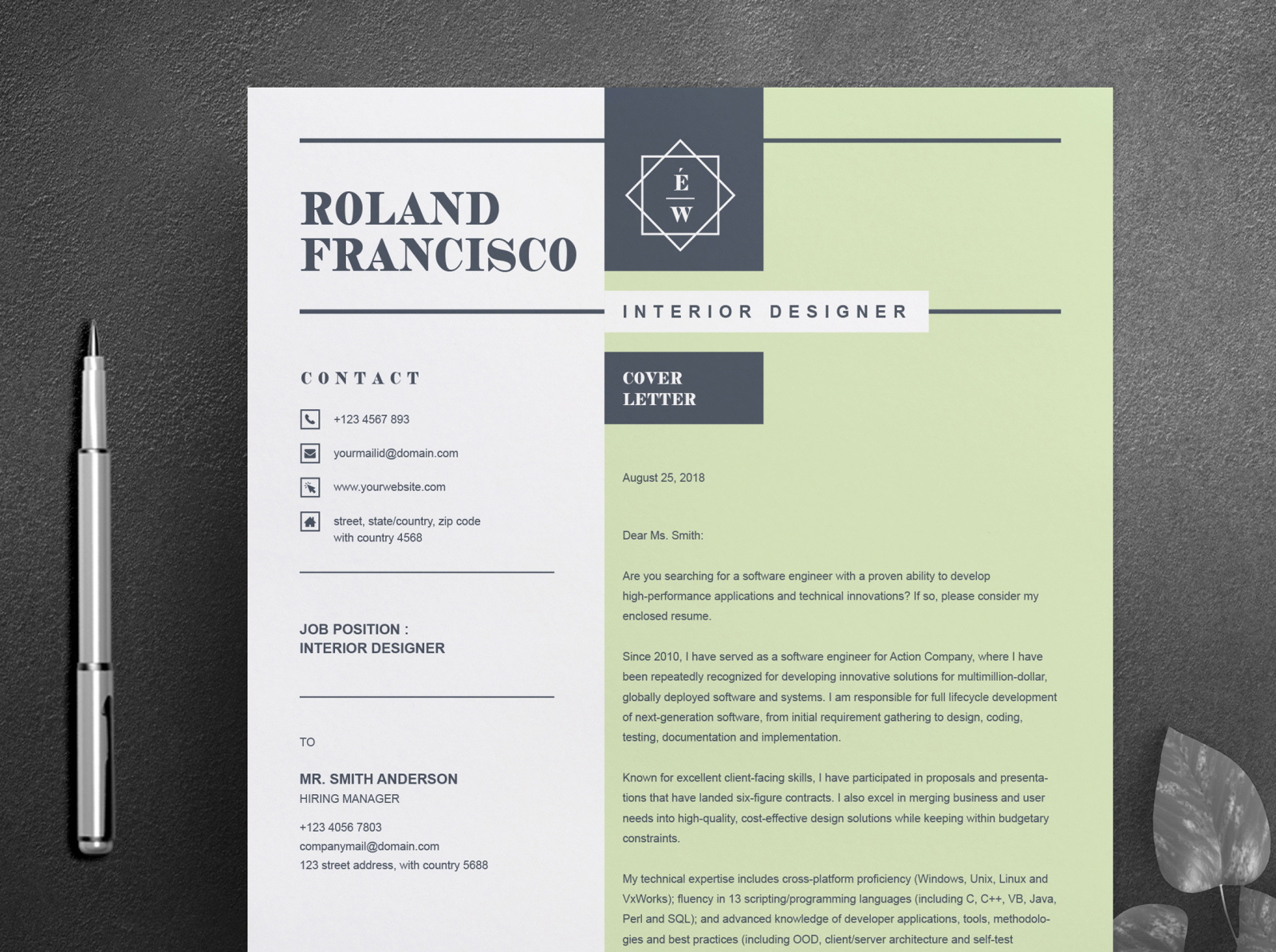 Dribbble - fd68537932c09d755a20e0cb14bb9d4d_resize.jpg by Resume Templates