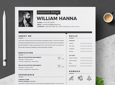 Resume Template clean resume creative resume curriculum vitae cv cv template download free minimal resume modern modern resume professional resume resume cv resume template template templates