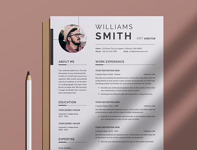 Resume/CV clean resume creative resume curriculum vitae cv template download download mockup free minimal resume modern modern resume professional resume resume template template