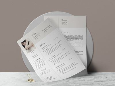 Elegant Resume Template • Ana clean resume creative resume curriculum vitae cv cv template download download mock up download mockup free modern modern resume professional resume resume template template