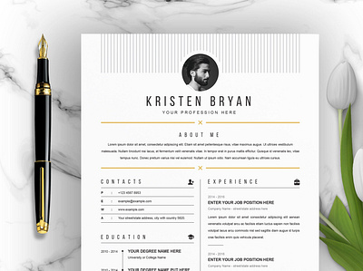 Creative Resume / CV Template clean resume creative creative design creative resume curriculum vitae cv template download minimal resume modern modern resume professional resume resume template template templates