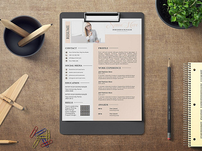 Professional Resume | CV | V-01 a4 clean resume creative resume curriculum vitae cv cv template design doc minimal minimal resume modern modern cv modern resume professional professional resume resume resume template template word template