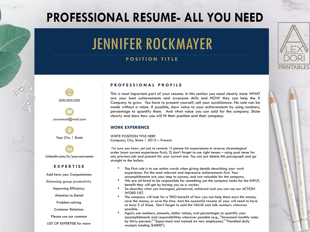 resume template in navy blue by resume templates dribbble dribbble blue modern resume template
