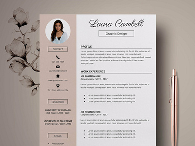 Resume | CV Template + Cover Letter a4 resume clean resume cover letter creative resume cv cv template editable resume minimal minimal resume modern modern resume professional professional resume resume resume template resume templates resumes template word resume word template