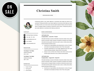 Resume CV a4 clean resume creative resume curriculum vitae cv cv template design doc minimal minimal resume modern modern cv modern resume professional professional resume resume resume template resume templates template word template