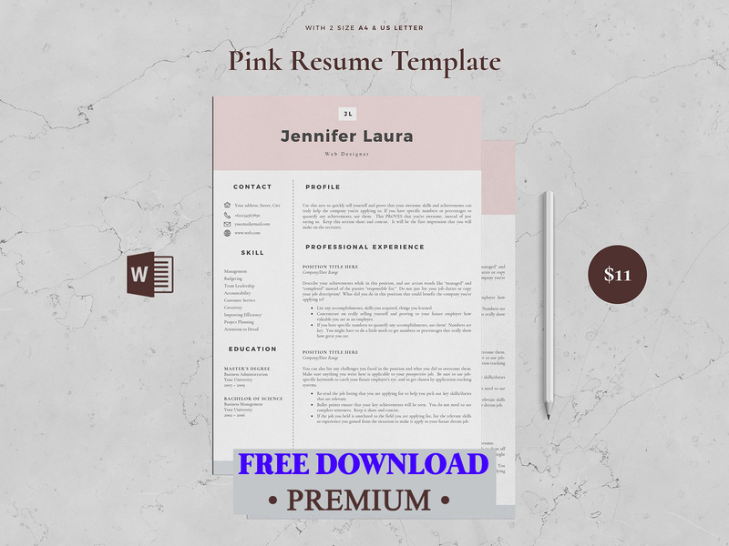 Free Resume Templates Download For Word Resume Genius