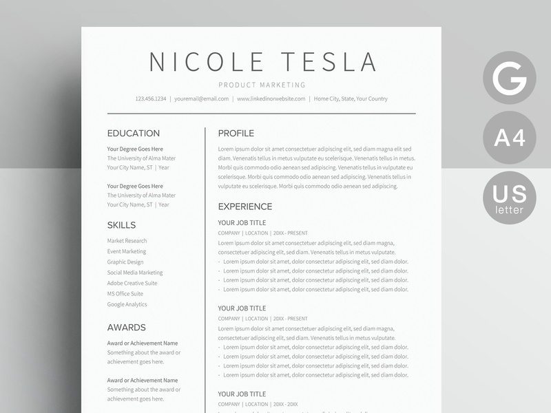 google-documents-resume-templates-free-documents