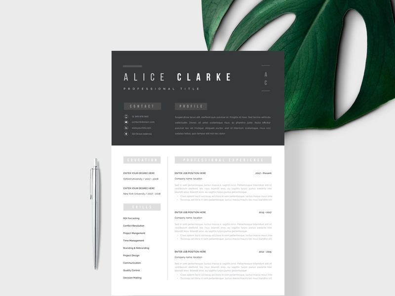 Free Teal Modern Creative Resume Template By Steven Han On