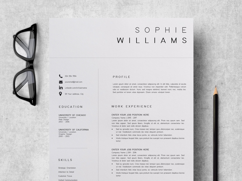 | Template on CV by Template Templates Resume Dribbble Resume