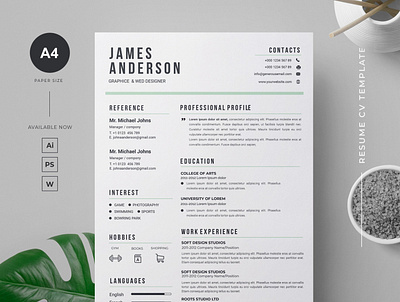 Resume clean resume creative resume cv cv template download download mockup free modern modern resume professional professional resume resume resume template template