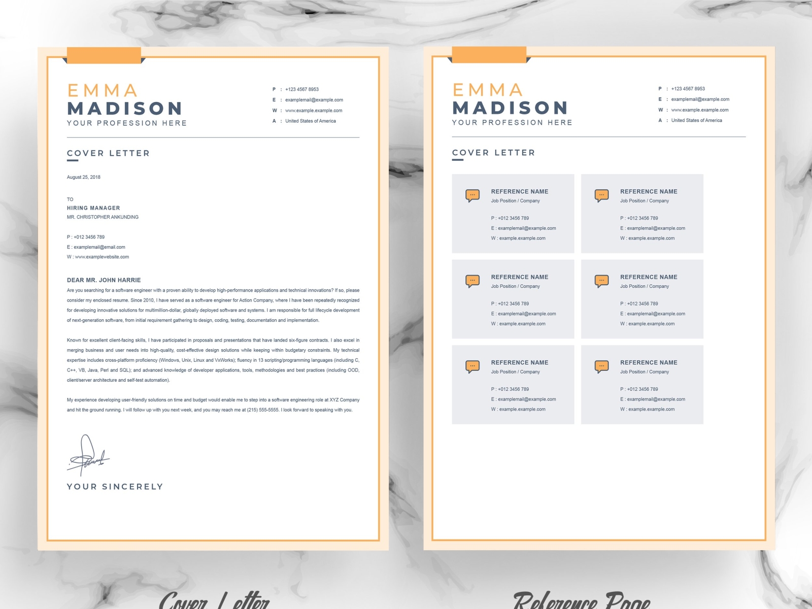 apple-pages-resume-cv-template-by-resume-templates-on-dribbble
