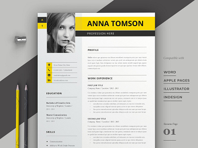 Resume Template / CV clean resume creative resume curriculum vitae cv cv template download download mockup free modern modern resume professional resume resume template template