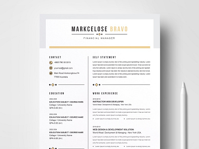 Curriculum Vita | Resume CV Design clean resume creative resume curriculum vitae cv template download download mockup free modern modern resume professional resume resume template template