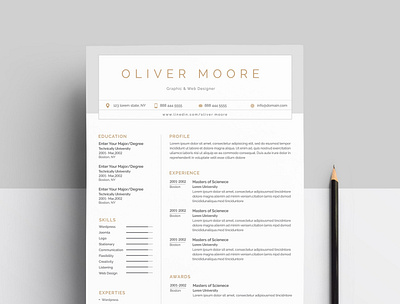 Resume clean resume creative resume curriculum vitae cv template download free modern modern resume professional resume resume template template