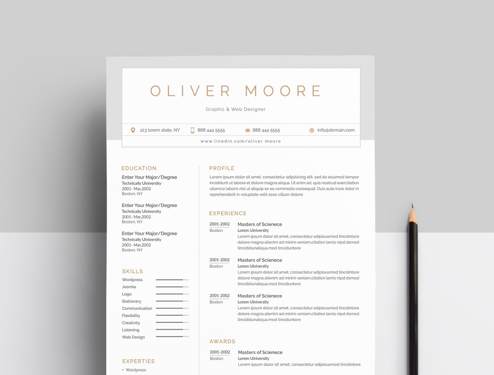 download free modern professional resume template filetypedocx