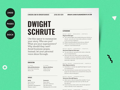 Resume Template Word Pages InDesign clean resume creative resume curriculum vitae cv template download free indesign modern modern resume pages professional resume resume template template templates