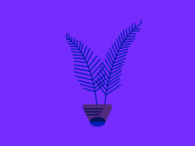 Fern fern overlay plant set
